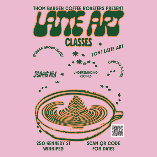 Latte Art Class (3 Spots) June 21st, 9:00am